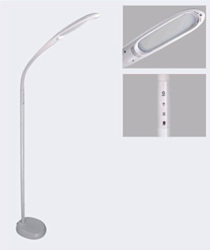 TraderLuz Dimmable Touch LED Floor Lamp, LED Floor Standing Lamp