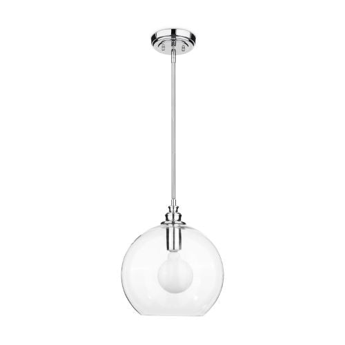 Latoya 1-light Clear Glass 8-inch Edison Pendant with Bulb