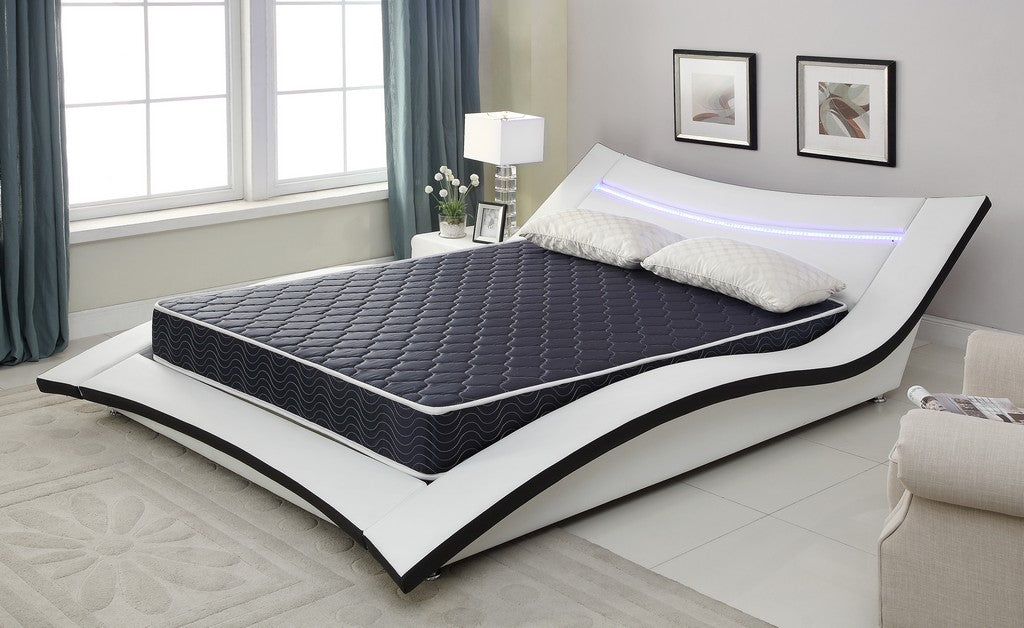 6" Navy Blue Full Foam Mattress Covered in a Stylish Waterproof  Fabric