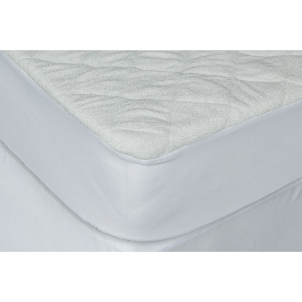 Ultra Soft and Extremely Absorbent Waterproof Fitted Quilted Natural Bamboo Fiber Fabric Baby Cover Crib Mattress Protector with Pad Liner (5")