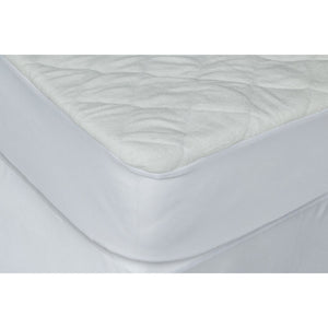 Ultra Soft and Extremely Absorbent Waterproof Fitted Quilted Natural Bamboo Fiber Fabric Baby Cover Crib Mattress Protector with Pad Liner (5")