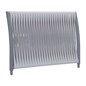 28.7" X 2" X 19.5" Gray Mesh Beach Arm Side/Backrest