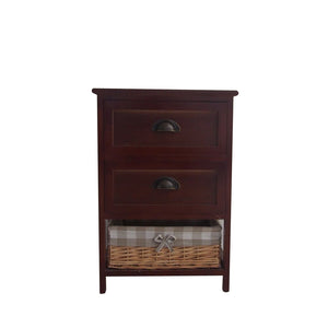 Dark Brown Wood Cabinet by Urban Port