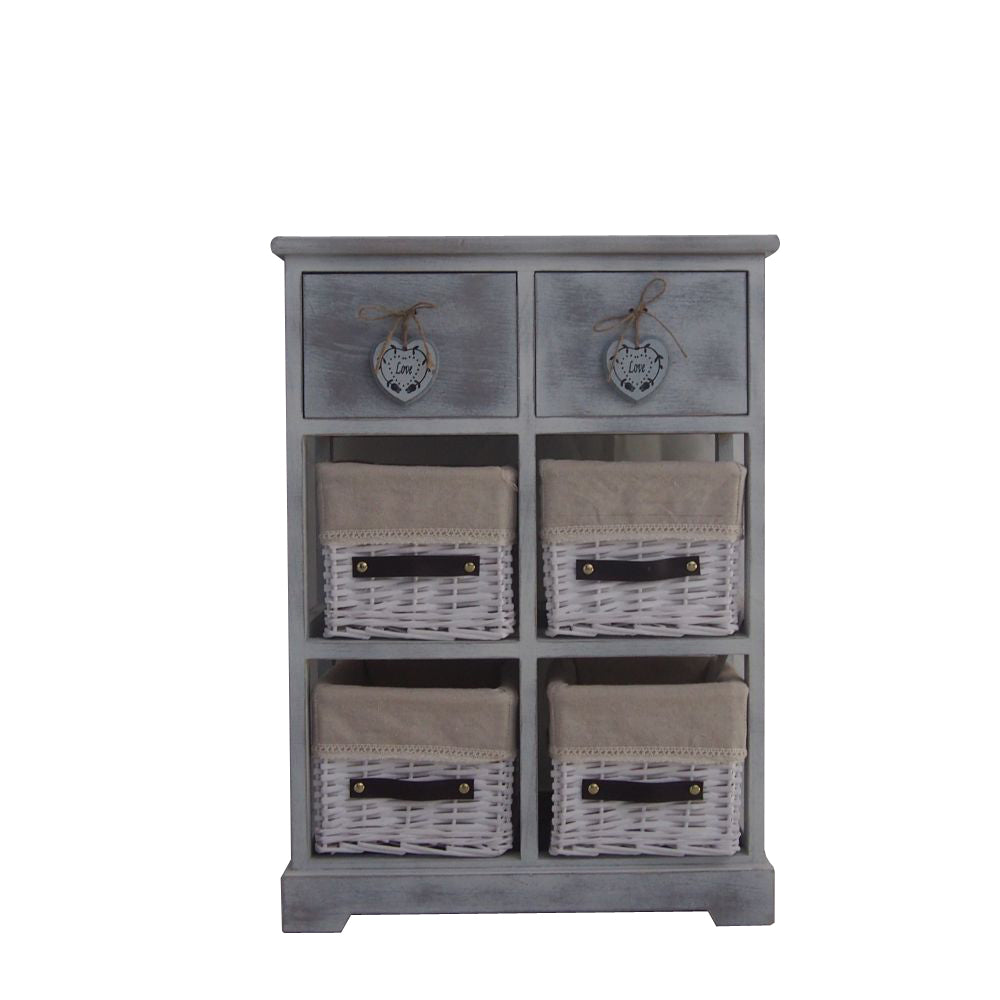 Contemporary White Color Wood Cabinet By Urban Port