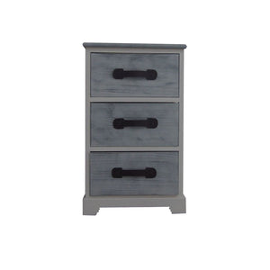 Grey Matt Finished Wood Cabinet