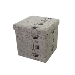 Paris Appearance Storage Ottoman