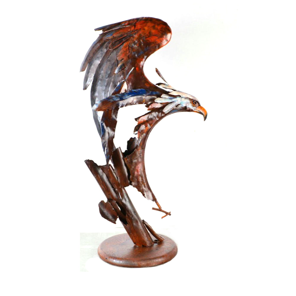 Flying Bird Metal Sculpture