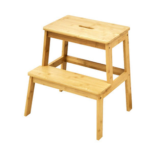 Natural Styled Bamboo Stool