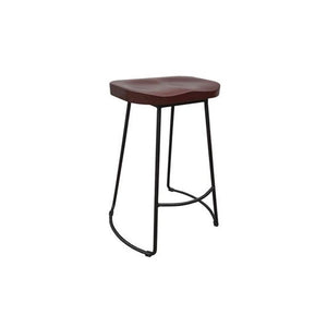 Unique Stool In Wood And Metal Small