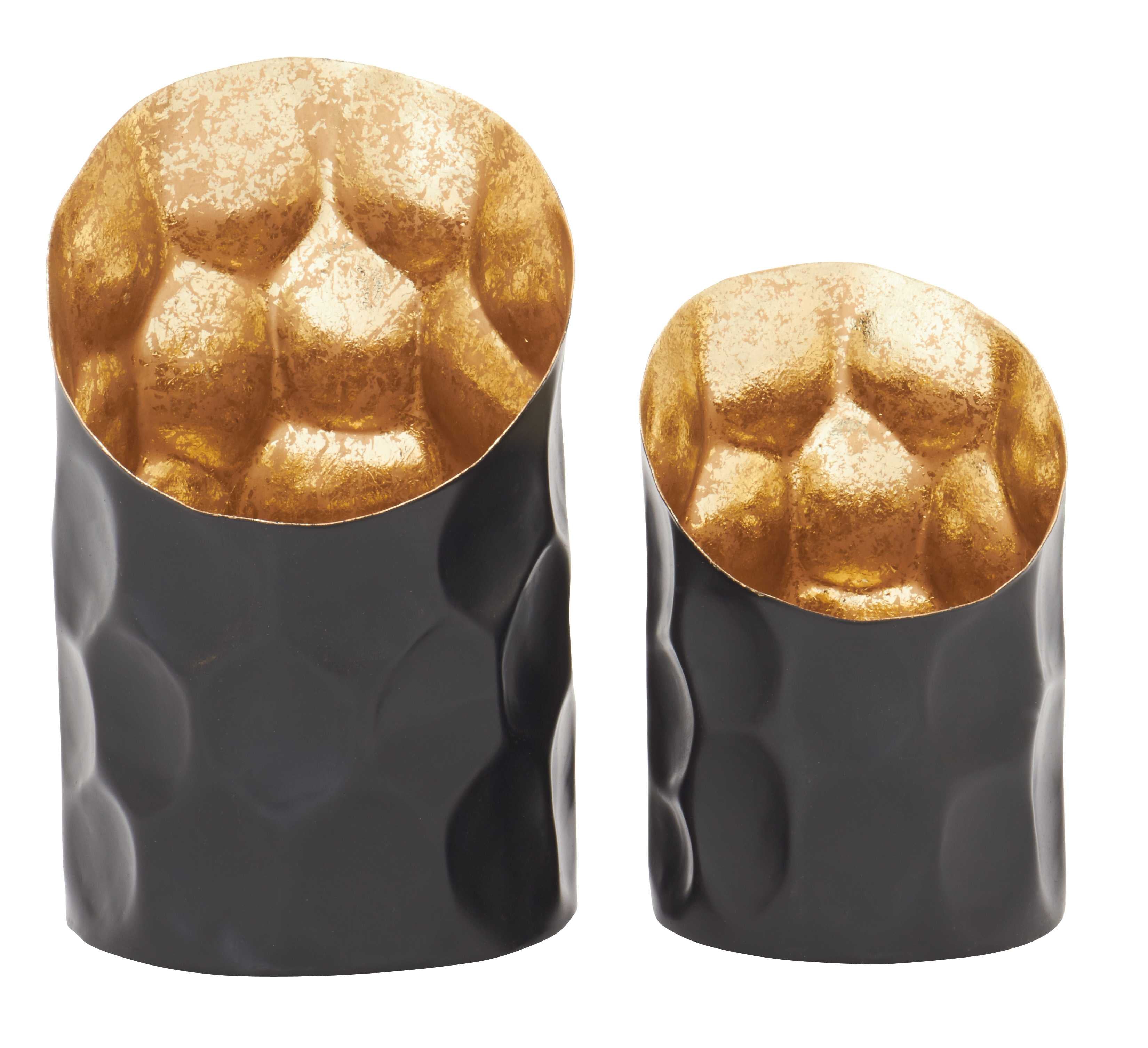 Fabulous Metal Candle Holder Set Of 2