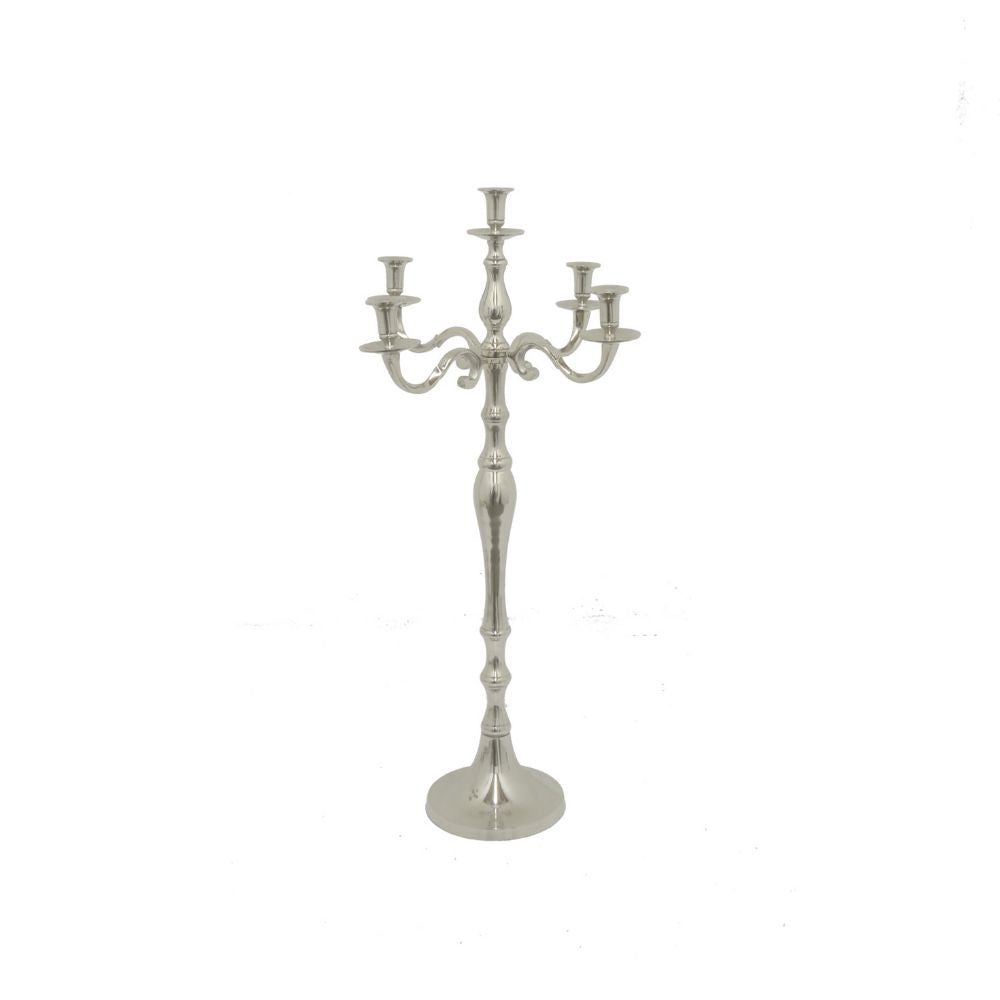 36" Metal Aluminium Candle Holder