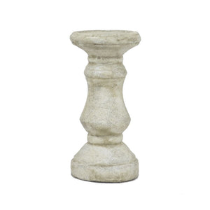 11" Cement Candle Holder