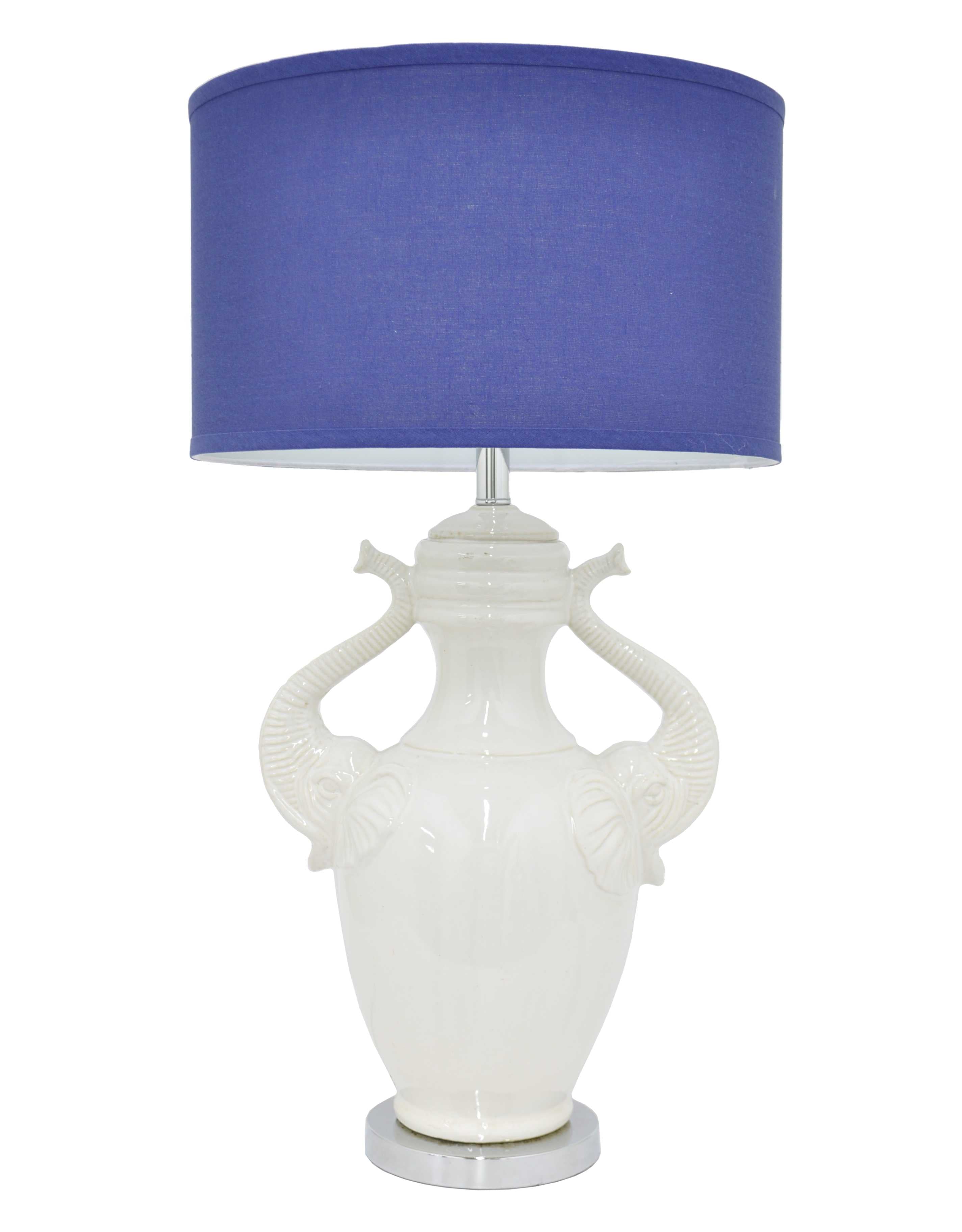 Appealing Ceramic Lamp - White