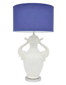Appealing Ceramic Lamp - White