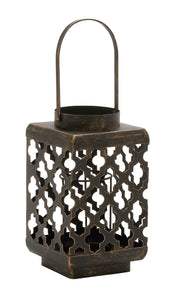 Innovatively Styled Metal Candle Lantern