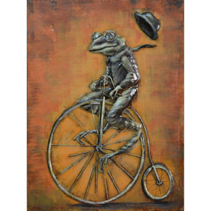 Cyclic Frog Metal Wall decor