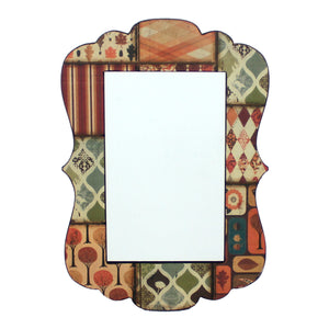 0.24" x 27.17" x 18.9" Multi-Color, Vintage Decorative, Dressing - Mirror