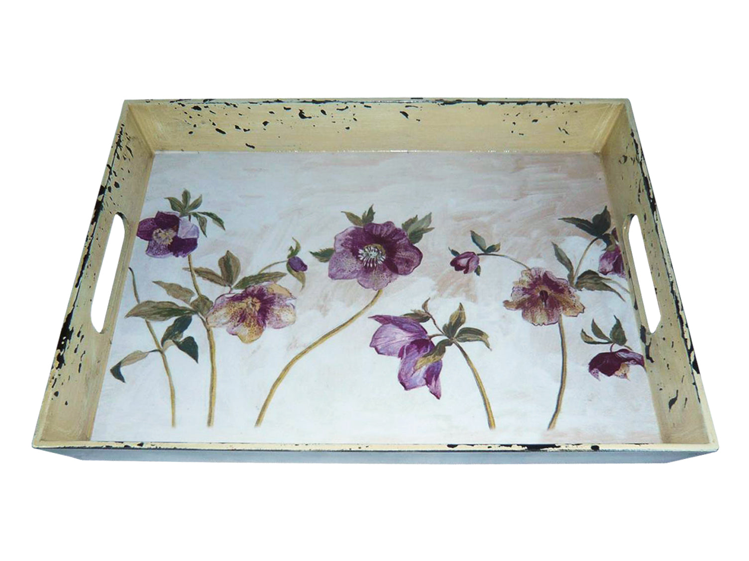 1" x 11" x 8" Multi-Color, Metal - Inspiration Tray