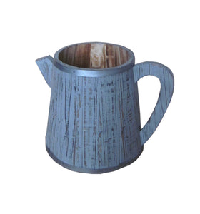 1" x 12" x 7" Brown, Wood - Garden Pot