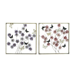 Gorgeous Metal Wall Decor 2 Assorted