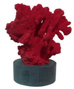 13.75" Decorative Resin Coral