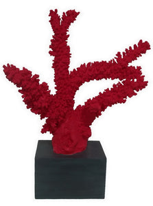 21" Decorative Resin Coral