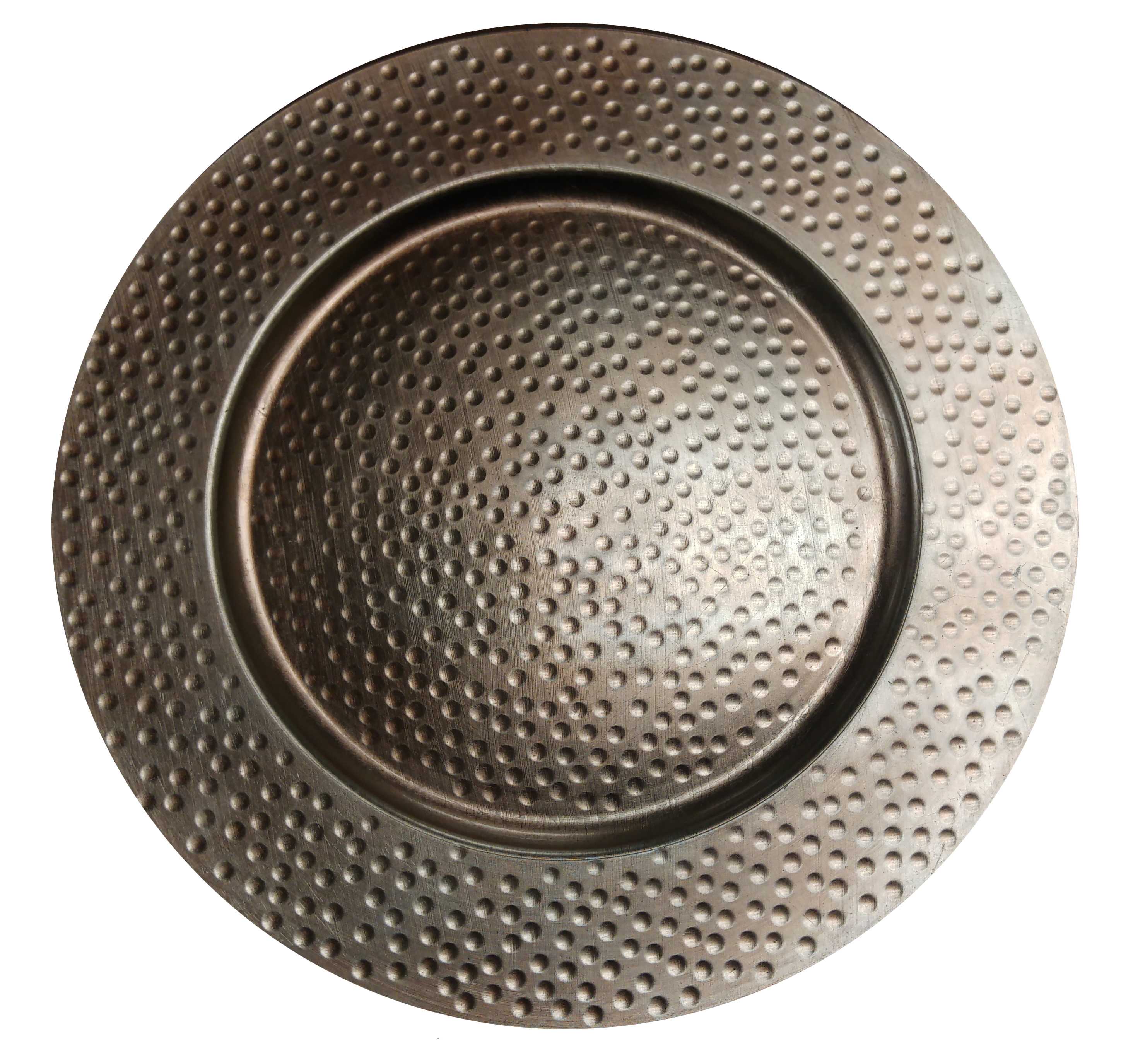 Copper Charger Plate Set Of 4