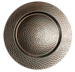 Copper Charger Plate Set Of 4