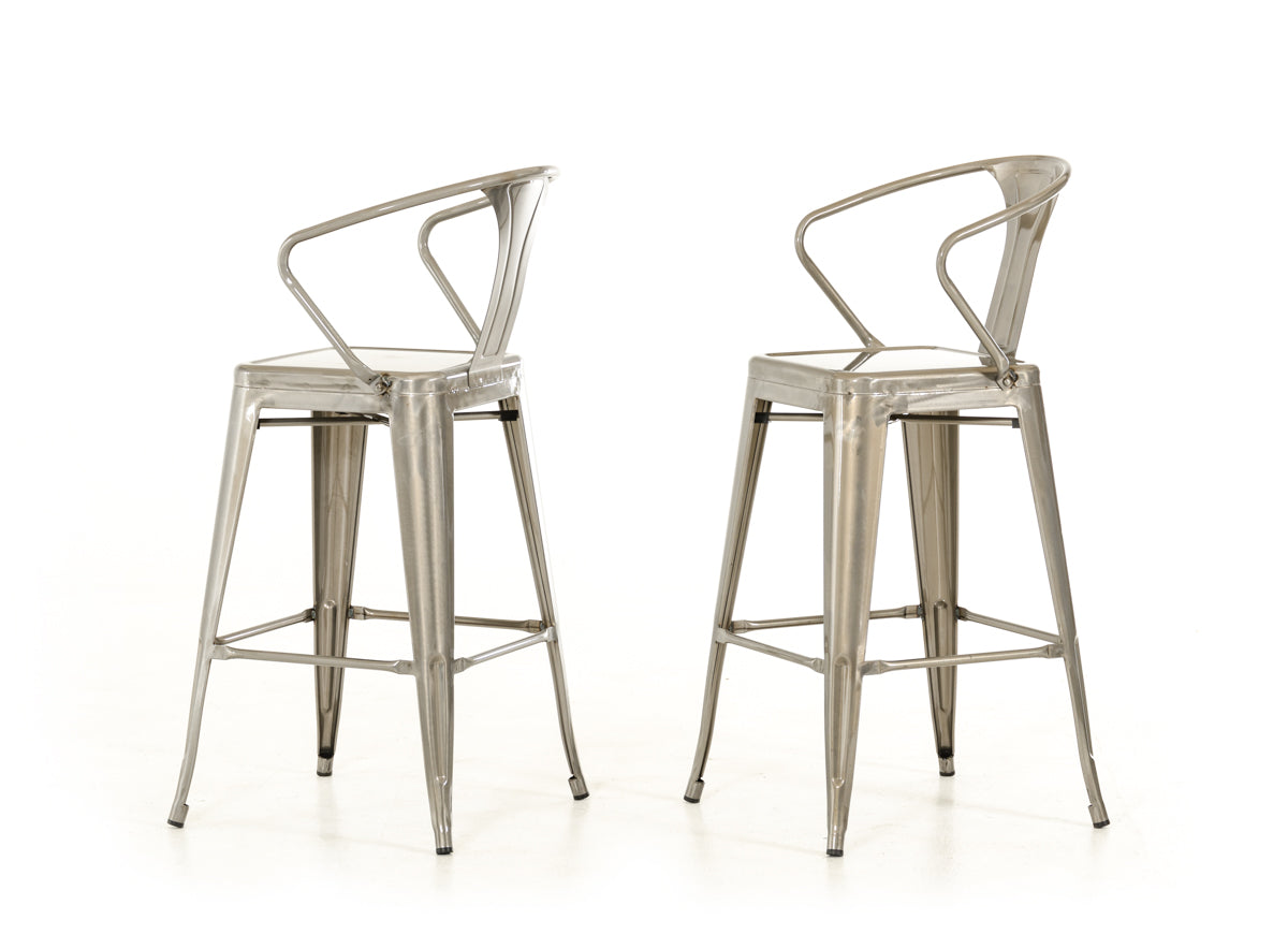 33" Steel Bar Stool