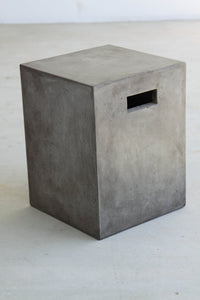 18" Concrete Dining Stool