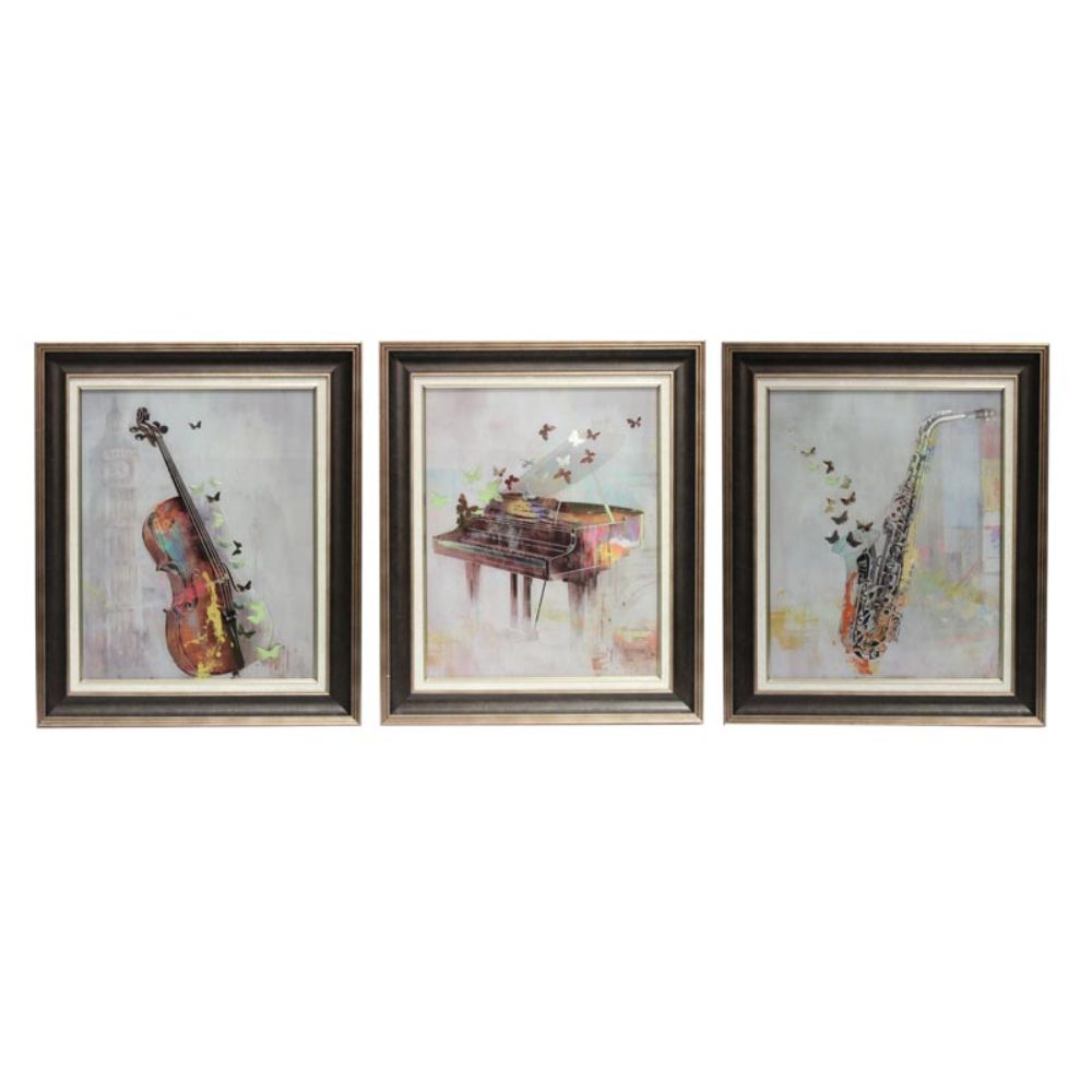 Musical Classic Wall Decor-Set of 3