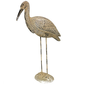 Alluring Fiber Stone Statue Crane