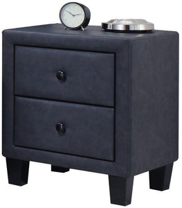 19" X 16" X 22" 2 Tone Gray Perfect Nightstand