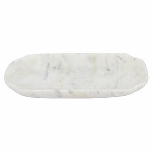 White Elegant Marble Tray