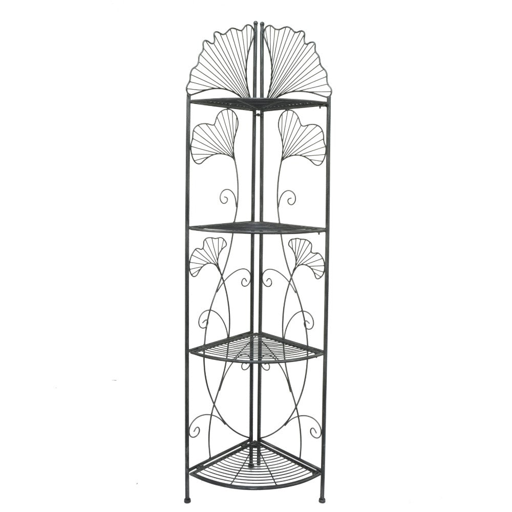 Metal 4 Tier Corner Rack