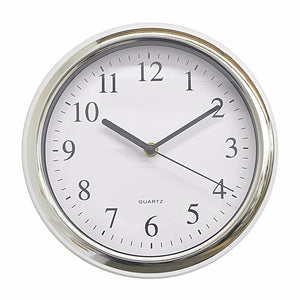 Astounding Wall Clock - Silver