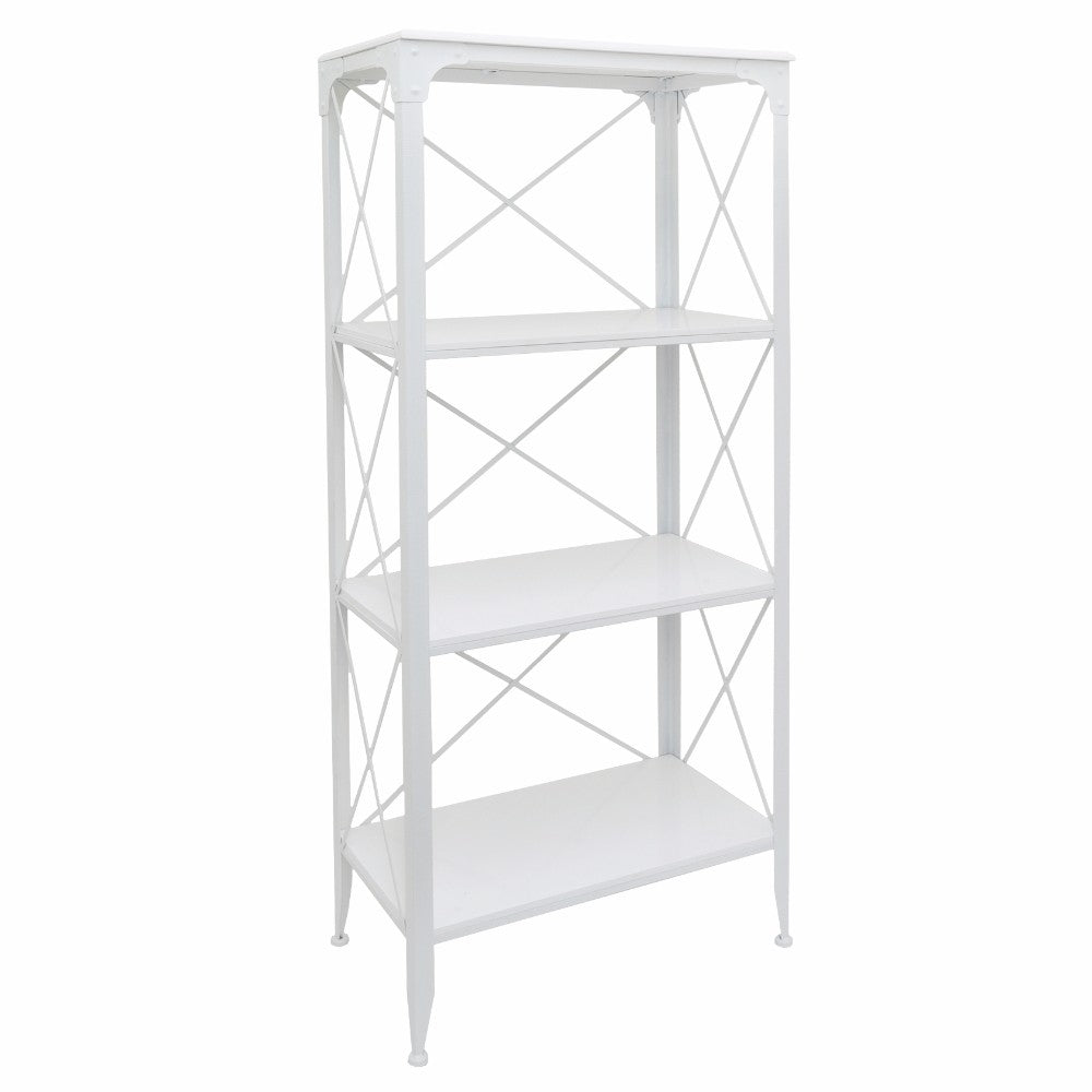 Metal/Wood Shelving Unit