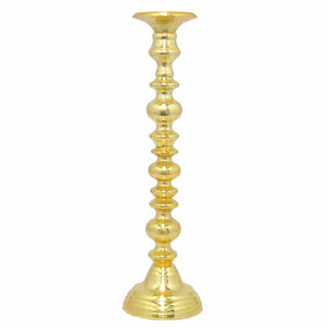 Pillar Candle Holder- Small - Gold