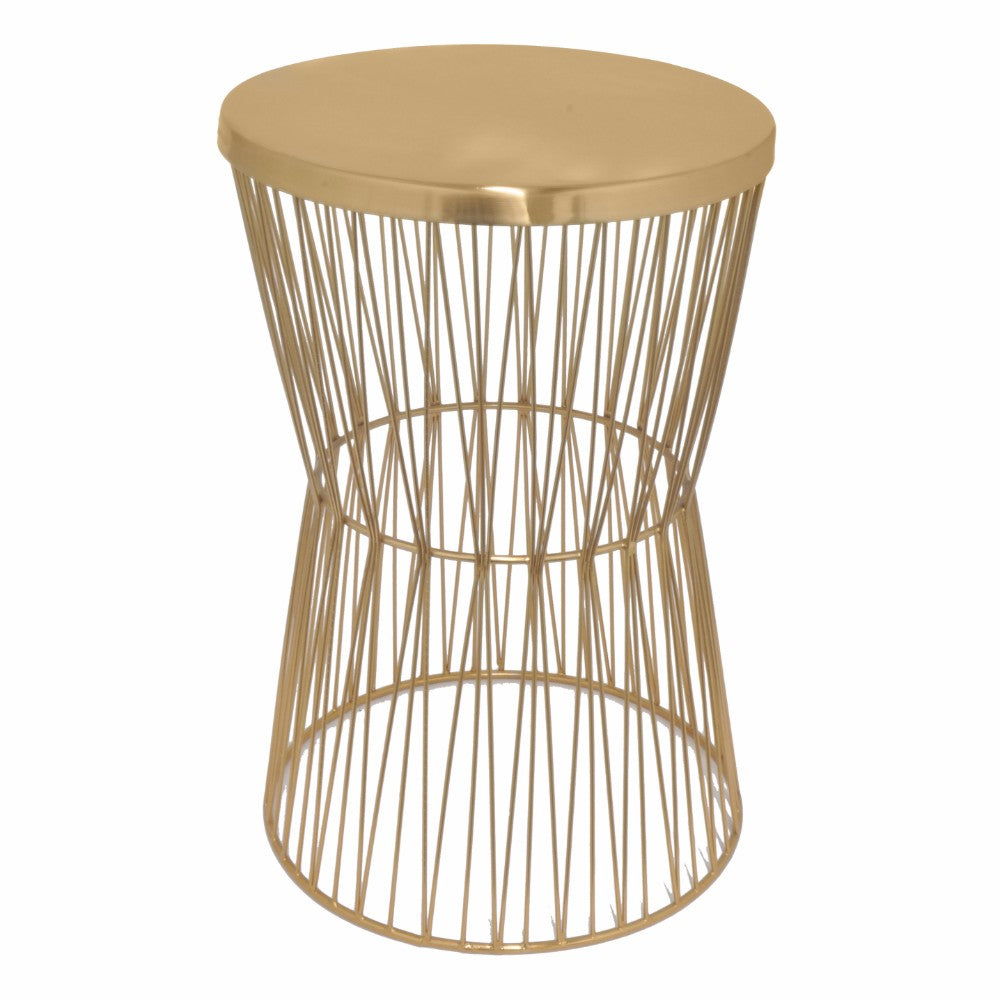 Metal Accent Table - Copper