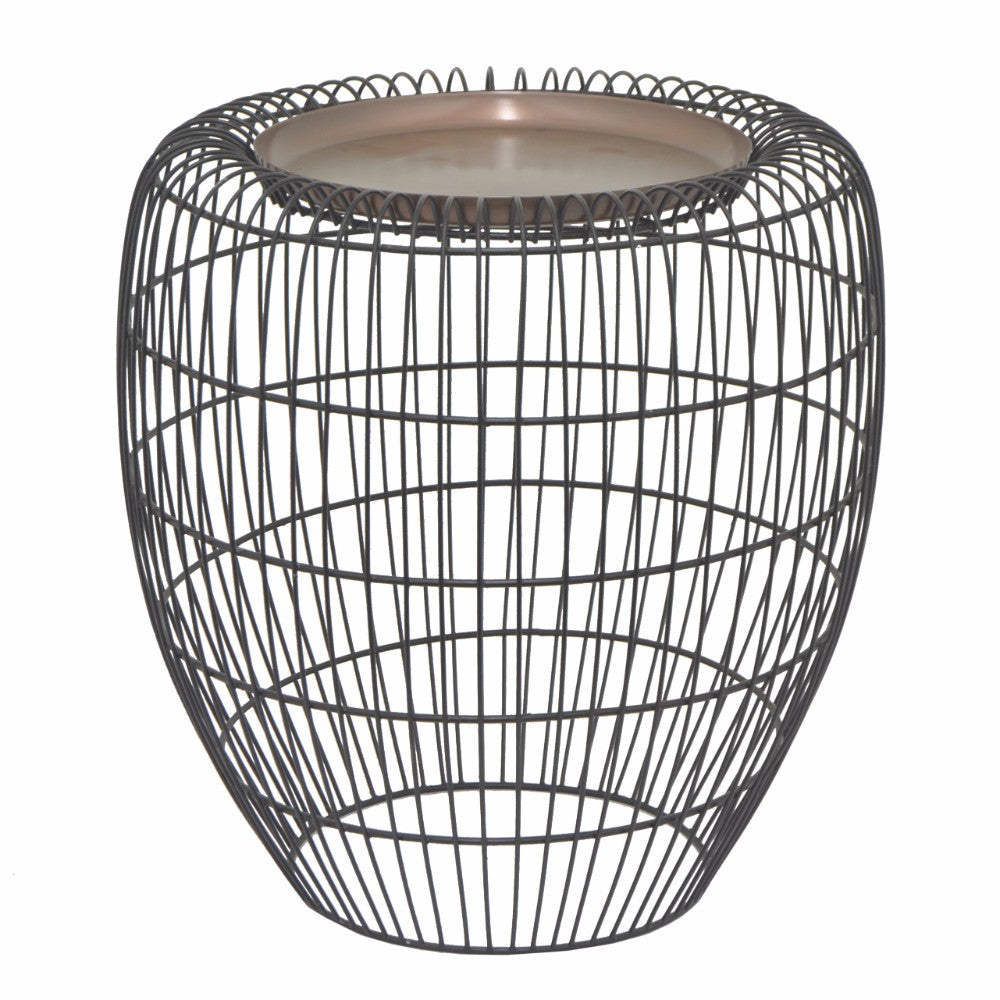 Appealing Metal Accent Table