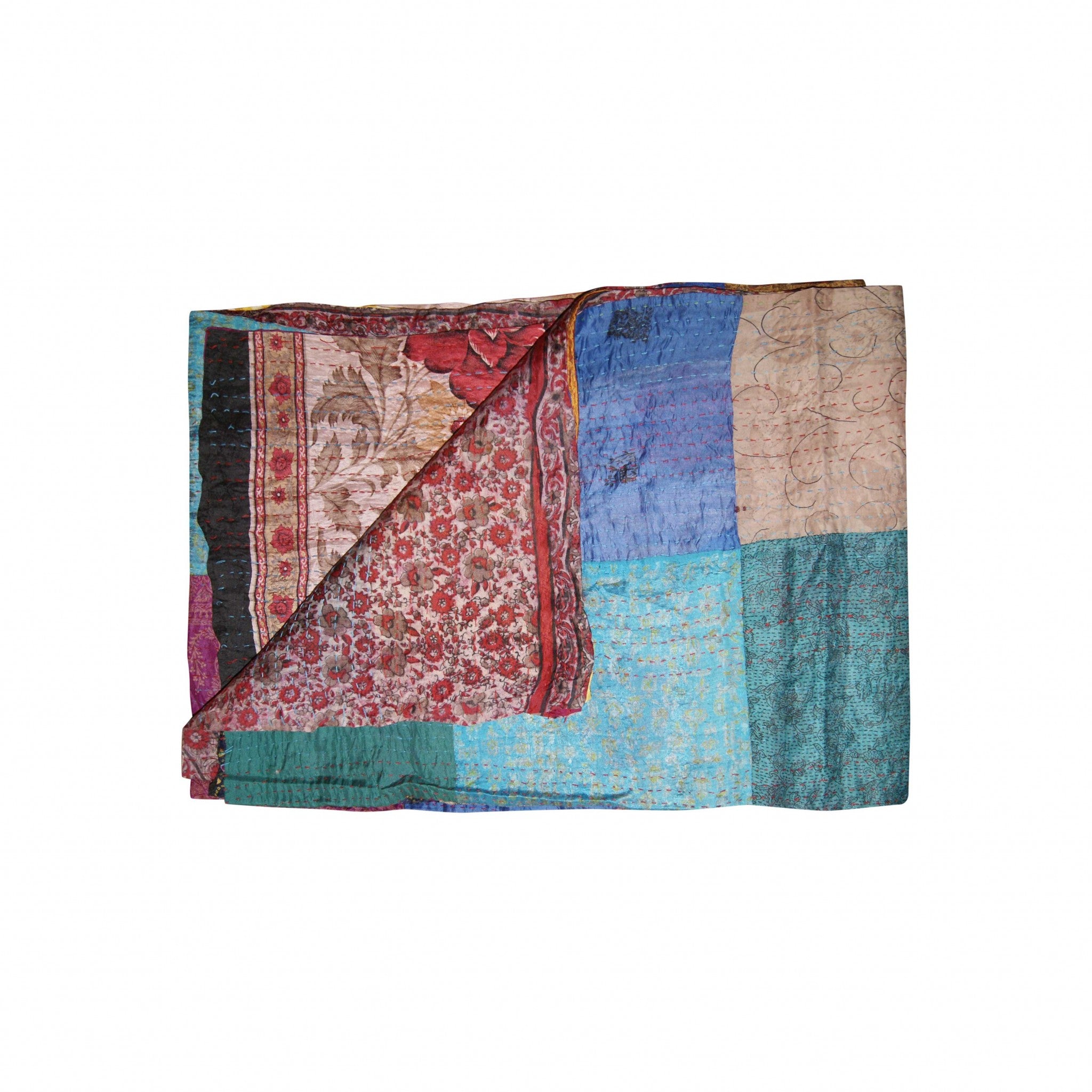 60" x 90" Multicolor/Silk - Throw