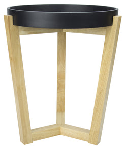 20" Black End Table