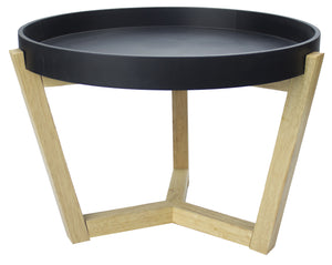 16" Black Coffee Table