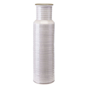 4.4" X 4.4" X 15.4" Modern Light Gray Bottle