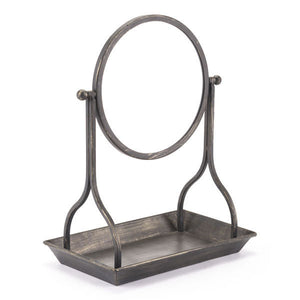 11.8x7.3x15.9 Table Mirror Black