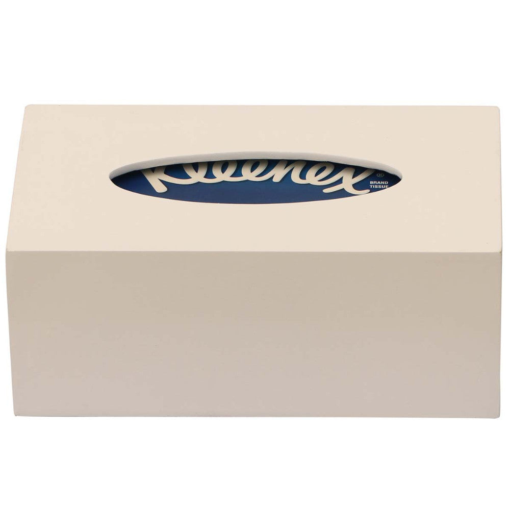 Handmade Wooden Tissue Box Cover/Napkin Dispenser In White Color