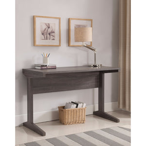 Minimalistic Classy Desk In Contemporary Style, Gray