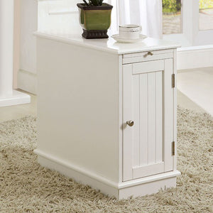 Contemporary Cabinet, White