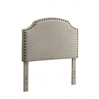 Beige Twin Size Headboard