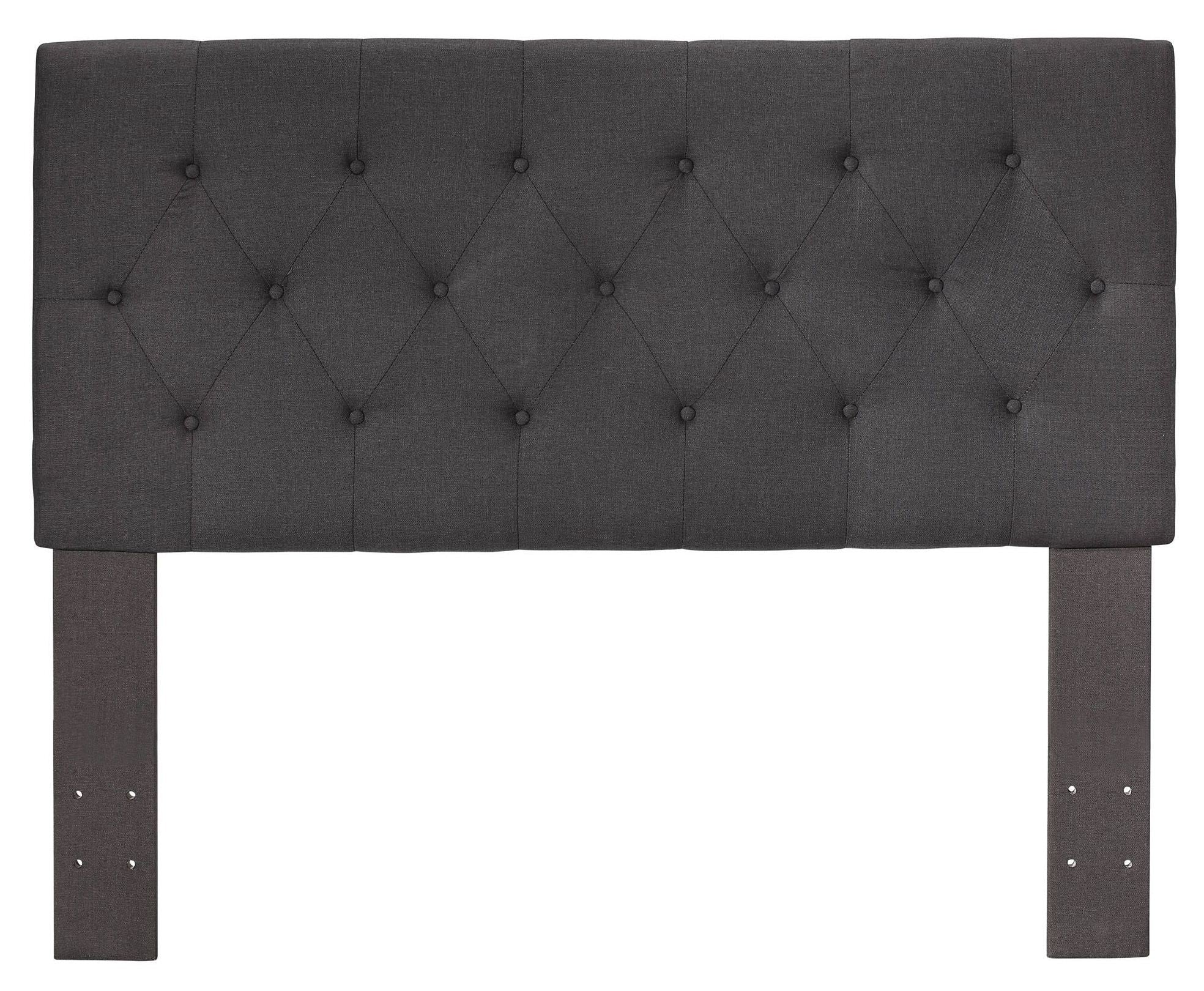 Contemporary Headboard, Gray